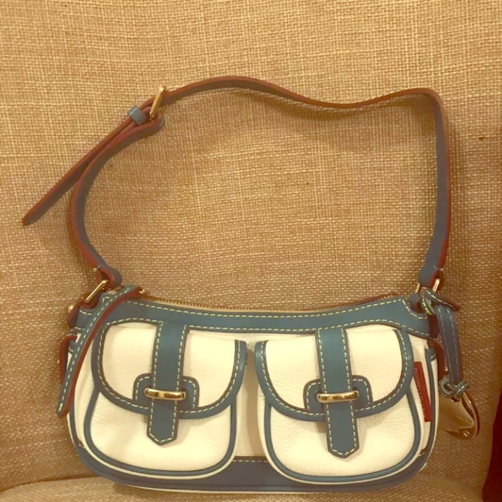 COPY - DOONEY&BOURKE  Bag,White&Turquoise Weather…